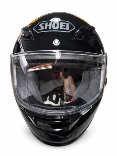 Capacete Shoei RF-1100 Warlord TC-5 - Tamanho XL (61-62 cm)