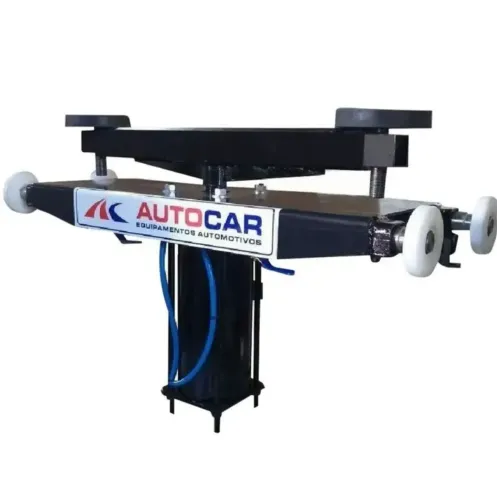 Macaco Pneumático Roda Livre para Rampas e Valetas de Alinhamento Auto Car.