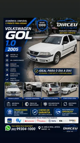 Volkswagen Gol City 1.0 MI 8V 4P (álcool) 2005