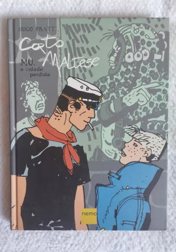 Encadernado Corto Maltese - MU a cidade perdida