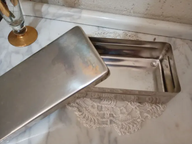 Estojo e bandeja de inox esterelizadores