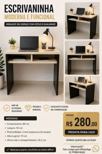 Escrivaninha alto padrão