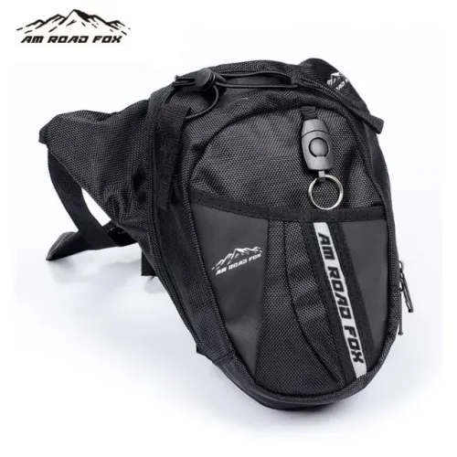 Bolsa De Perna Cartucheira Para Motocicleta/Moto Tática Grande