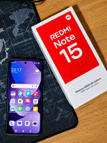 Xiaomi Red Note 15 de 256GB SEMI NOVO Original completo na caixa! Estado Impecável 