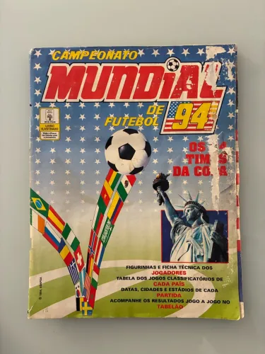 Álbum Copa 94 USA - Original Panini / Abril - Seleção Campeã Completa