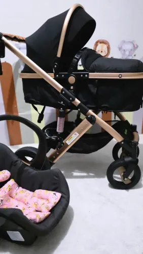 Carrinho e Bebê Conforto kit completo pra vende logo