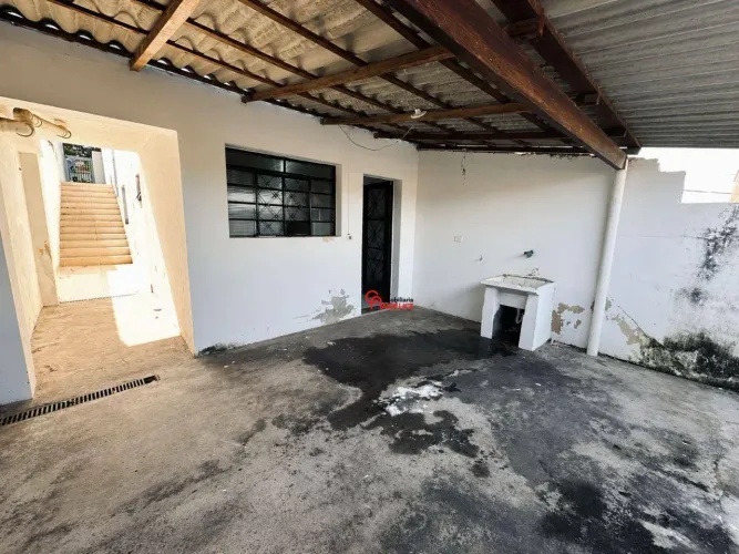 Casa com 1 dormitório para alugar, 40 m² por R$ 950/mês - Jardim Vila Rica - Santa Bárbara