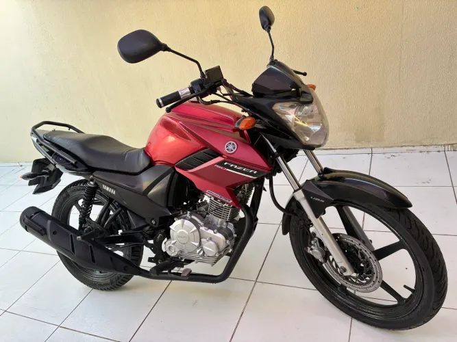Yamaha Fazer 13/14 ED Vermelha Motor Feito