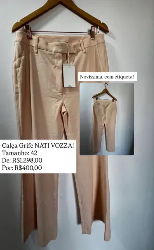 Calça grife NV - Nati Vozza
