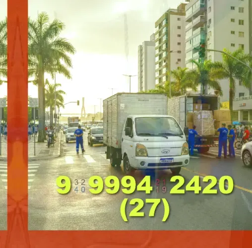 Frete rápido para sua mudança! Disponível já para o seu bairro!