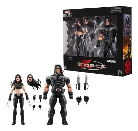 Marvel Legends Exclusives X-Force X-23 & Warpath