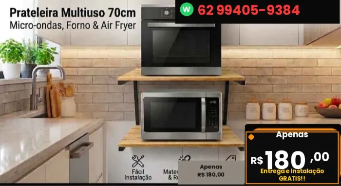 Prateleira Forno e Microondas