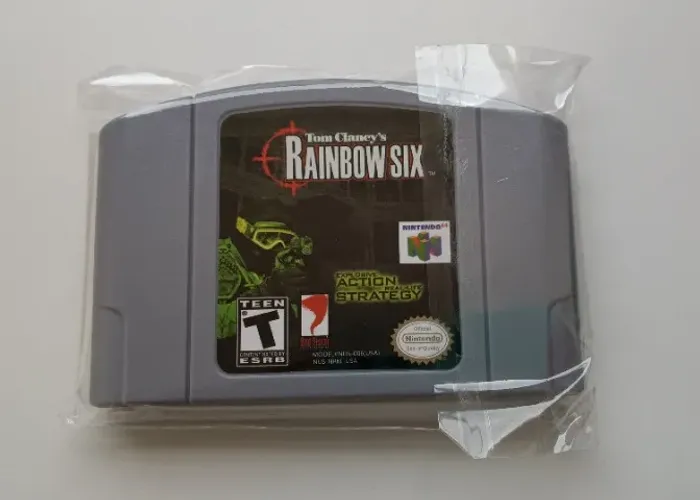 Jogo Tom Clancy's Rainbow Six- N64
