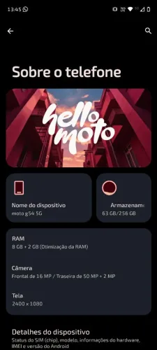 Moto G 54