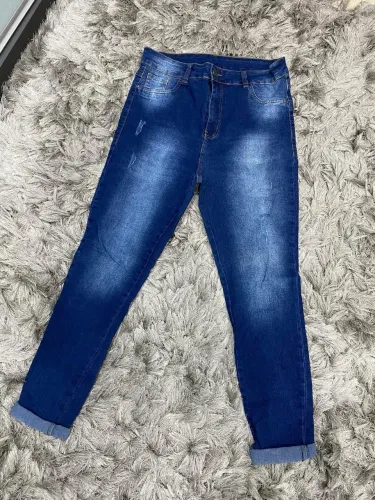 Calça Jeans Feminina, com elastano