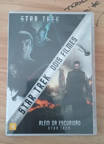 DVD Star Trek + Além da Escuridão - 2 Filmes | Ação e Ficção Científica