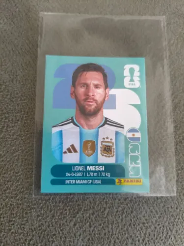 Figurinha Panini Da Copa Do Mundo 2026 Panini Lionel Messi