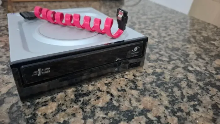 [RARÍSSIMO / NOVO] Gravador LG CD/DVD 4X pra PS1, PS2, Dreamcast, etc