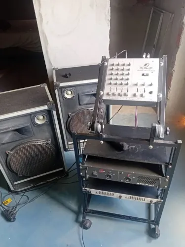 Mesa de som completa
