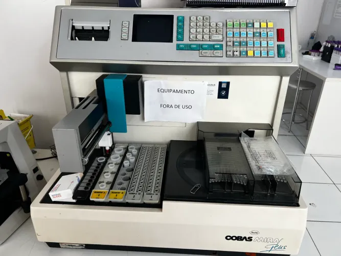 Aparelho de bioquímica 