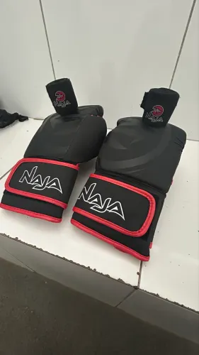 Luva de boxe adulta NAJA 14oz + Bandagem