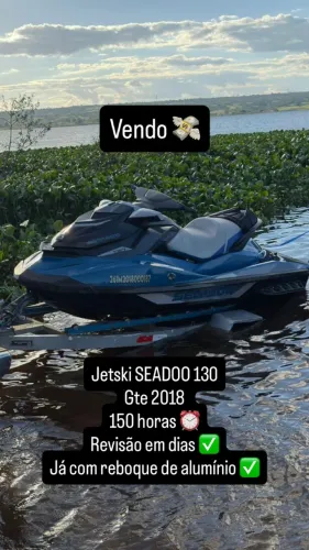 Jet ski Seadoo GTE 130 Ano 2018