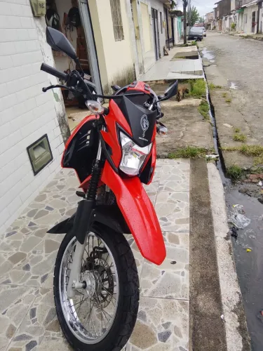 Honda Bros 160 2023/2024 Vermelha - 30 Mil Km