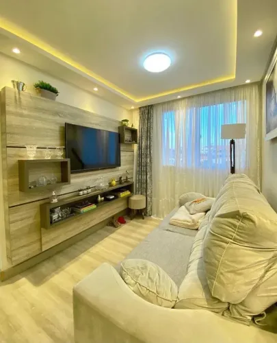 Lindo apartamento mobiliado e decorado no jardim Carvalho !!