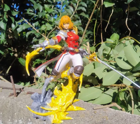 Cha Hae-in solo leveling figure de resina 3D 25cm pintada a mão (escala 1:6)