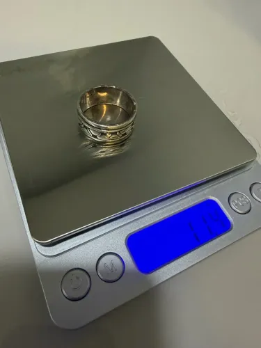 Anel de prata 11.4g