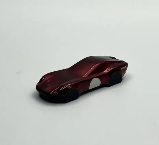 CARRINHO MINIATURA MATTEL HOT WHEELS COUPE CLIP VERMELHO