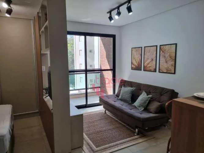 Apartamento Mobiliado tipo Studio para Locação de 01 Quarto no Bairro Jardim Botânico em R
