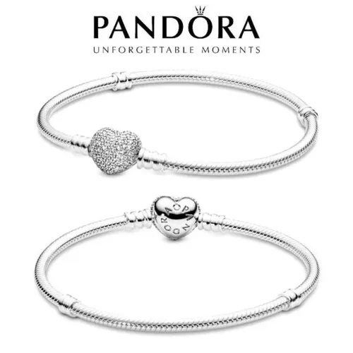 Prata 925 pulseira pandora