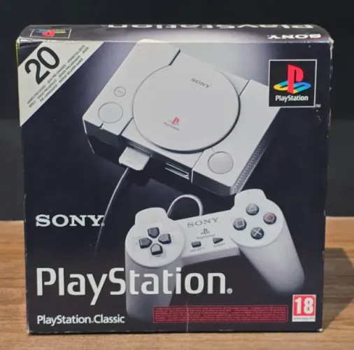 Console PS1 Classic Europeu Desbloqueado