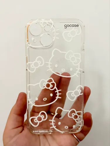 Capinha iPhone Gocase Hello Kitty para iPhone 13,14 ou 14