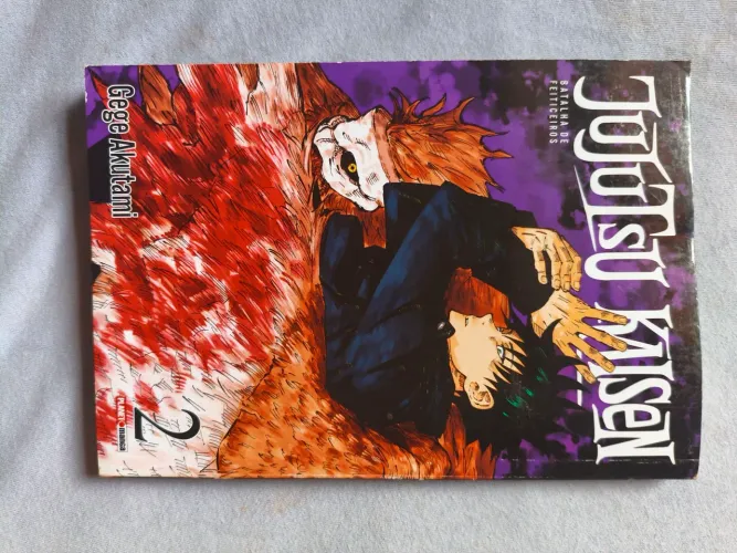 Mangá Jujutsu Kaisen Vol 2 em Português Semi Novo