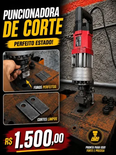 FURADEIRA / Pulsionadeira Automatica bancada 