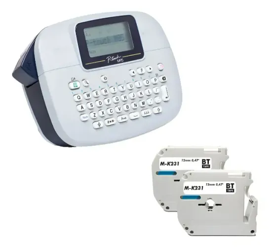 Rotulador - Etiquetadora Brother m95 + 5 Fita Xfull M231