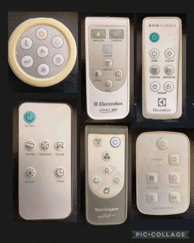 Controle Remoto de Climatizadores Umidificadores