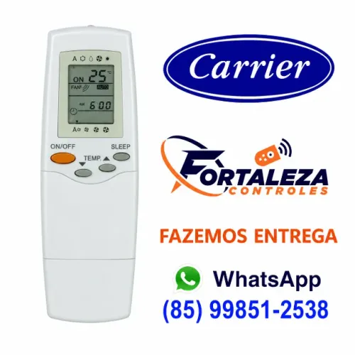Controle Remoto Ar Condicionado Carrier Totaline Bryant - Fazemos Entrega Para Toda a Fort