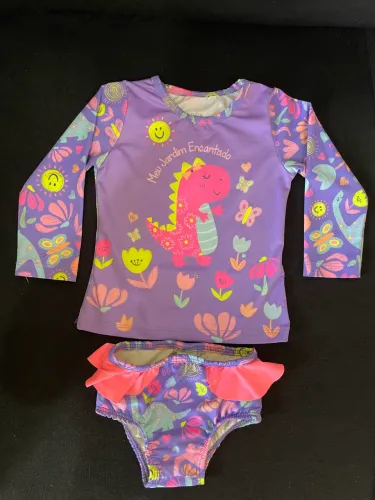 Roupa de banho proteção UV