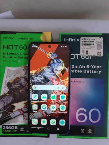 Celular novo na caixa Infinix