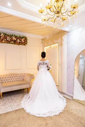 Vendo vestido de noiva usado apenas uma vez - em perfeito estado!