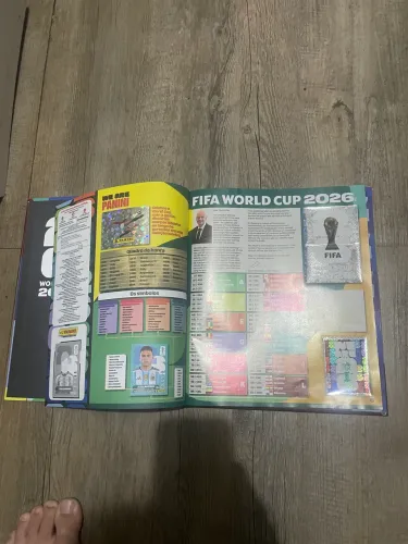 Álbum da copa do mundo pouquíssimas figurinha