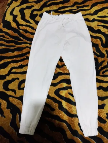 Calça cargo branca masculina