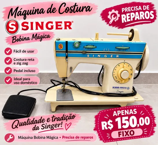 Máquina de costura