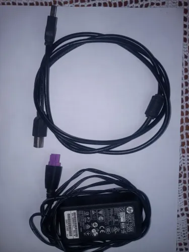 Kit Cabo + fonte da Impressora HP diskjet 2646