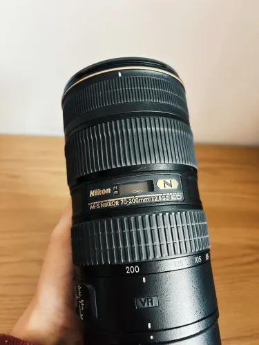 Lente Nikon AF-S 70-200mm 2.8 ED VR II