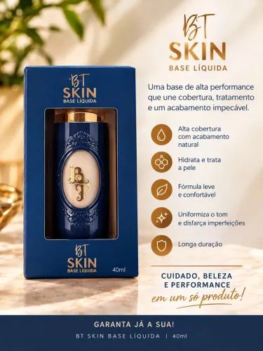 base líquida bruna tavares bt skin m40 40ml tom médio