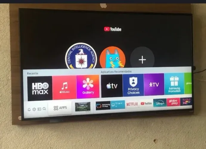 TV MANCHA NA TELA PEQUENA